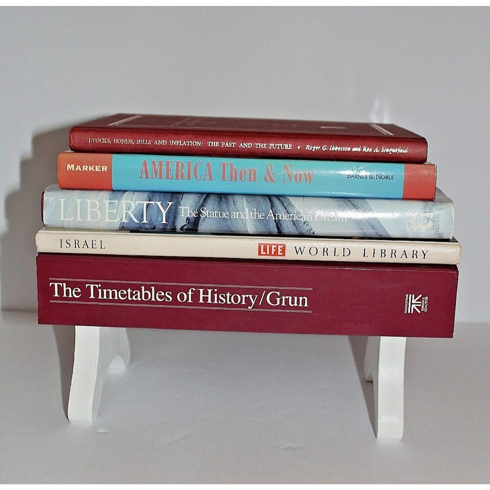 History Books Lot Vintage Nonfiction World History Israel Timetables Liberty 5 P